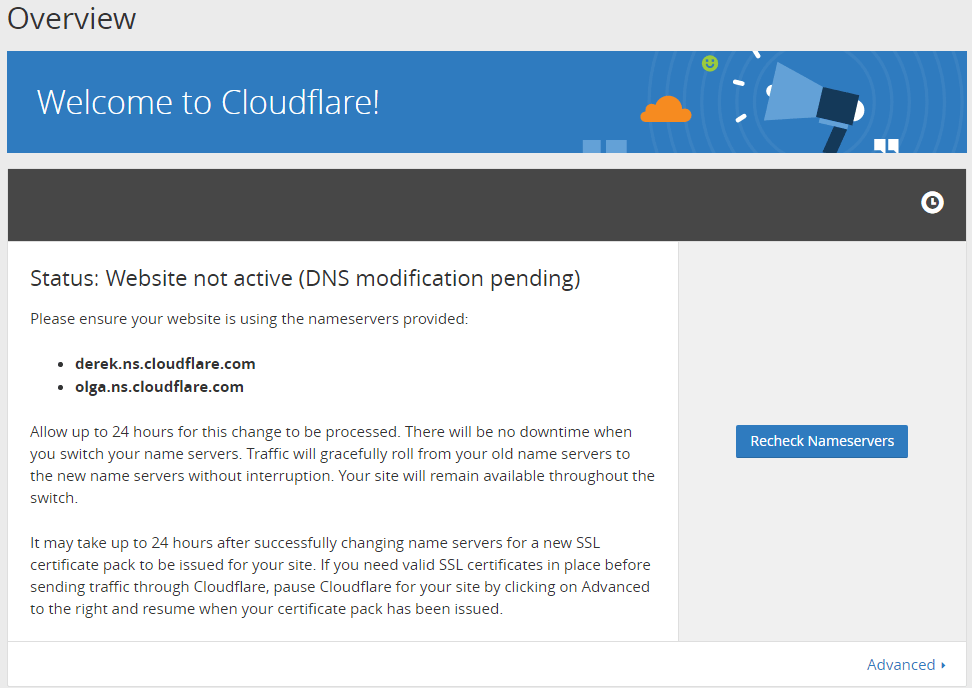 cloudflare dns test