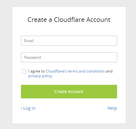 cloudflare kayıt