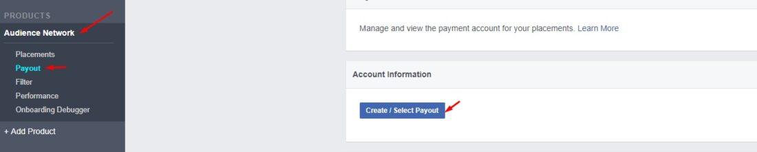 Facebook ödemesi almak