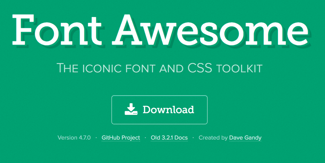fontawesome yazı fontları