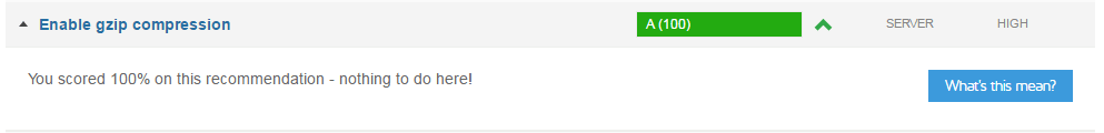 gtmetrix enable gzip compression wordpress