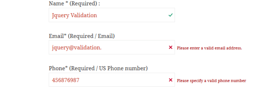 wordpress eklentisi jquery validation for contact form 7