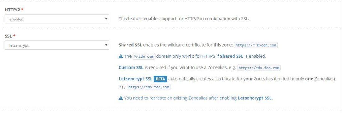 keycdn ssl aktif etme