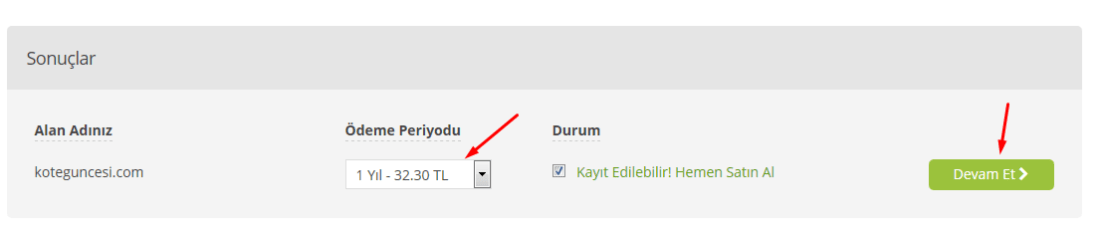 veridyen alan adı kayıt