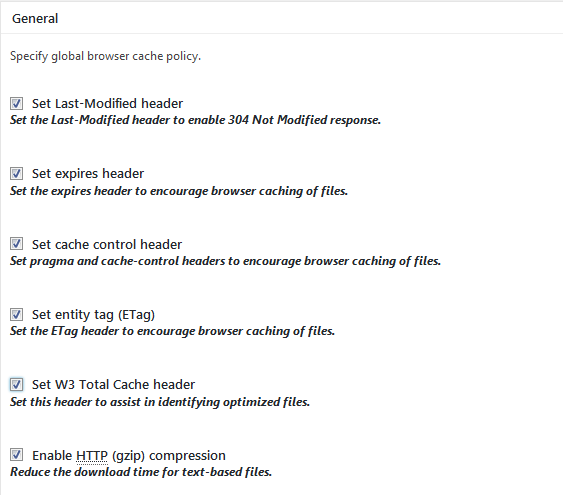 w3 total cache browser cache ayarlari