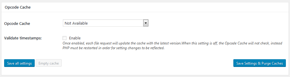 w3 total cache opcode cache