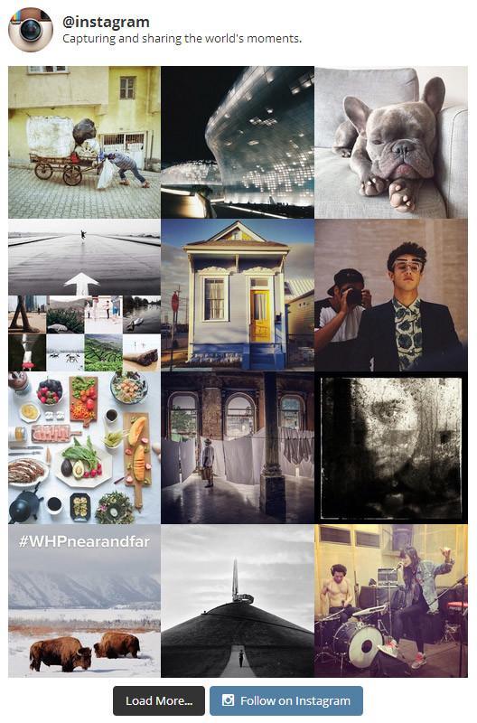 wordpress sosyal medya eklentileri instagram feed