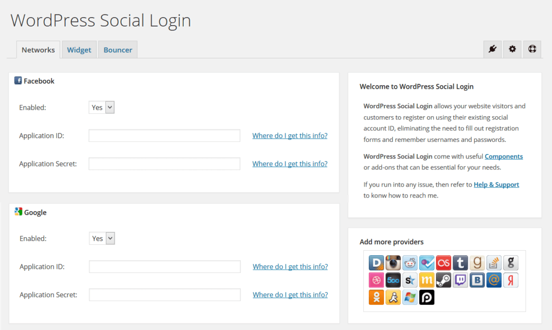 wordpress sosyal medya eklentisi wordpress social login