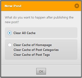 wp fastest cache yeni yazi ayari