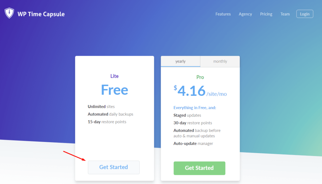 wp time capsule ücretsiz