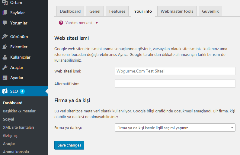 yoast seo your info